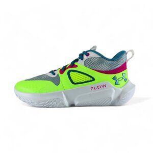 Under Armour Flow Breakthru 3 White Lime Women's Basketball Shoes 3025603-106